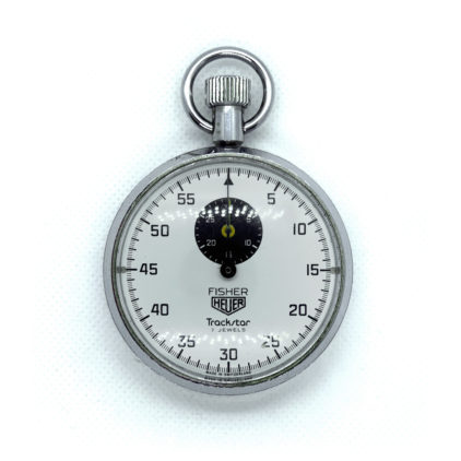 Smilodone Car Bone vintage Fisher Heuer stopwatch timer Trackstar Ref. 602.301