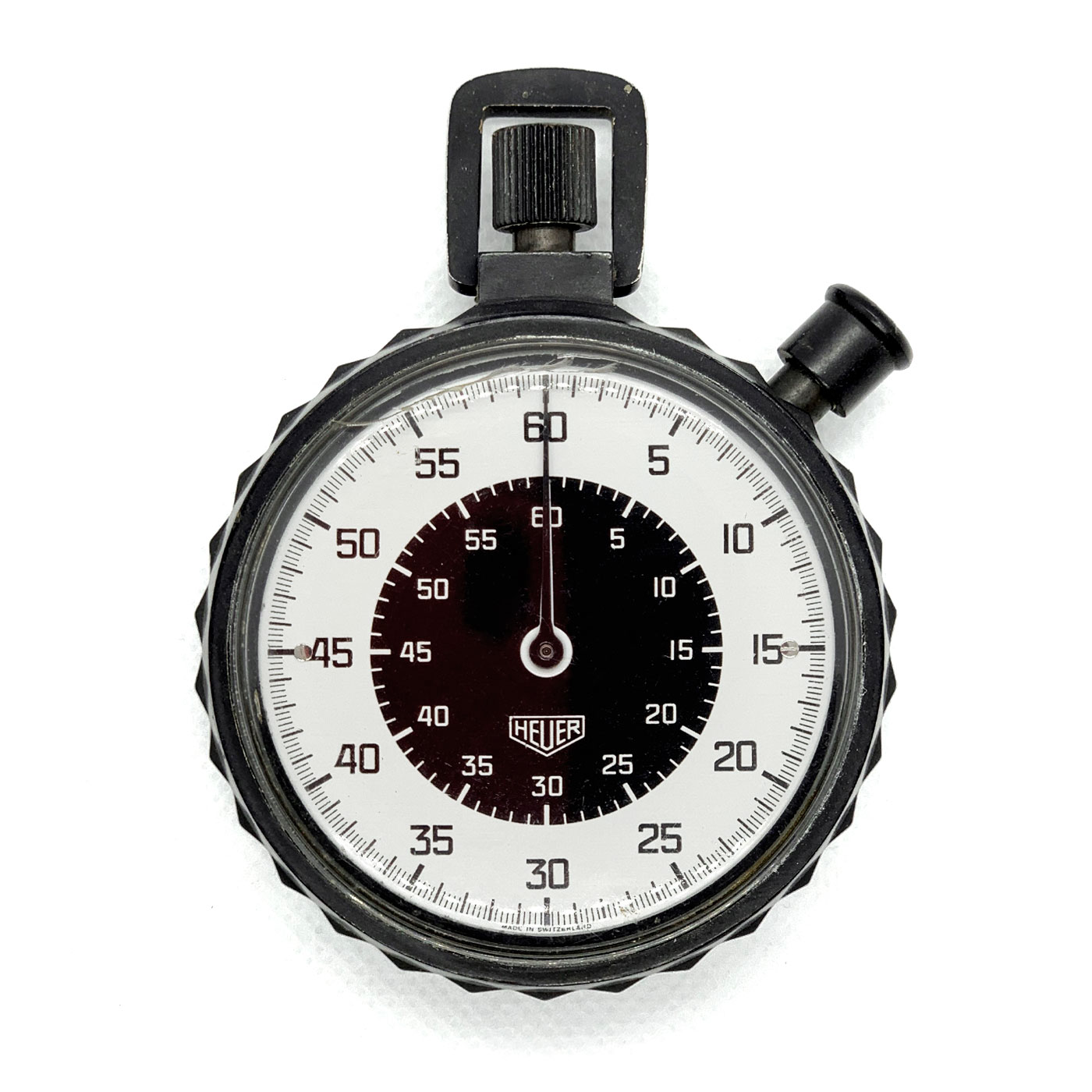 Vintage Heuer military Ref.758.901 62mm stopwatch #2