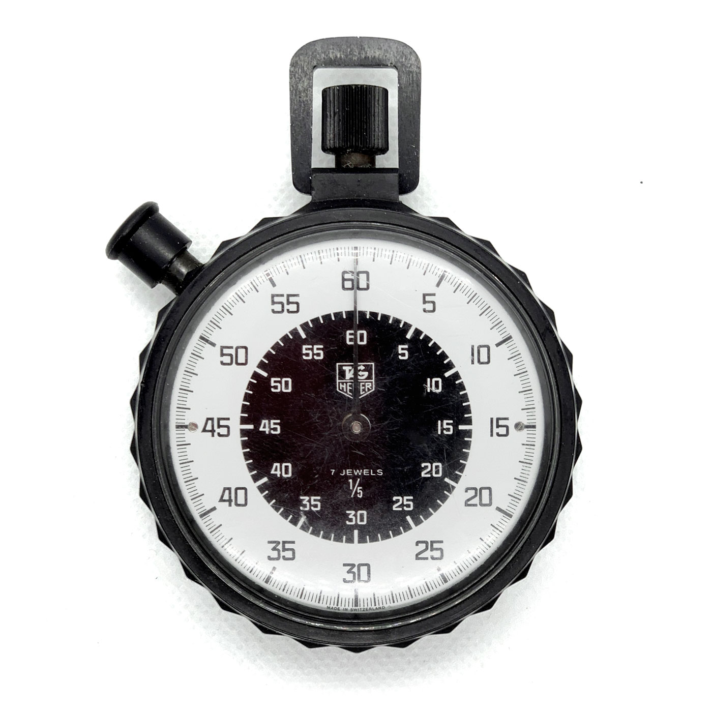 Vintage Heuer military Ref.758.901 62mm stopwatch #3