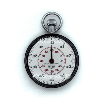 Smilodone Car Bone vintage Hour Decimal Heuer stopwatch timer Ref.33.224