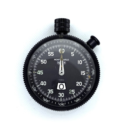 Smilodone Car Bone vintage Heuer stopwatch timer Montecarlo aka MONTE CARLO Ref. 542.801