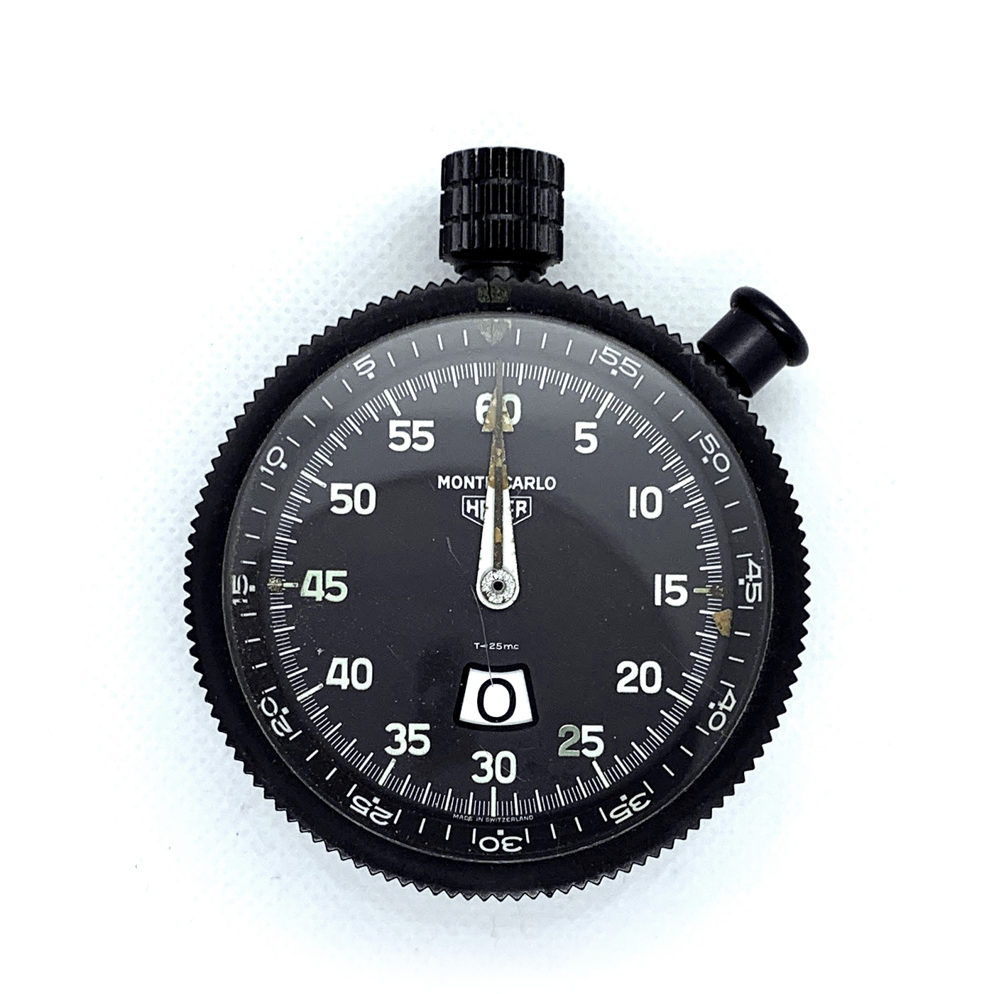 Vintage Heuer MONTE-CARLO Ref.542.801 58mm stopwatch  #1