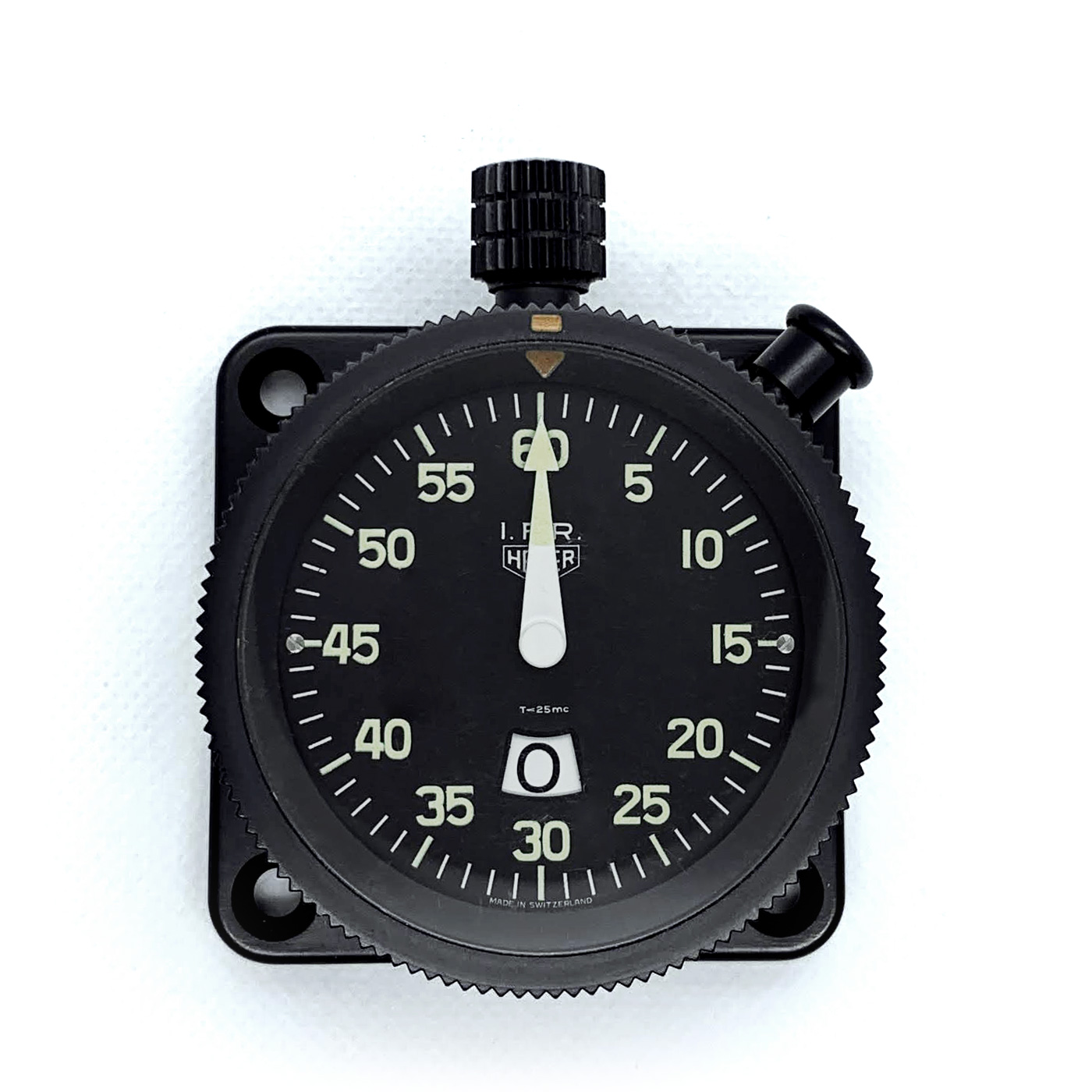 Vintage Heuer IFR Ref.542.838 58mm stopwatch  #1