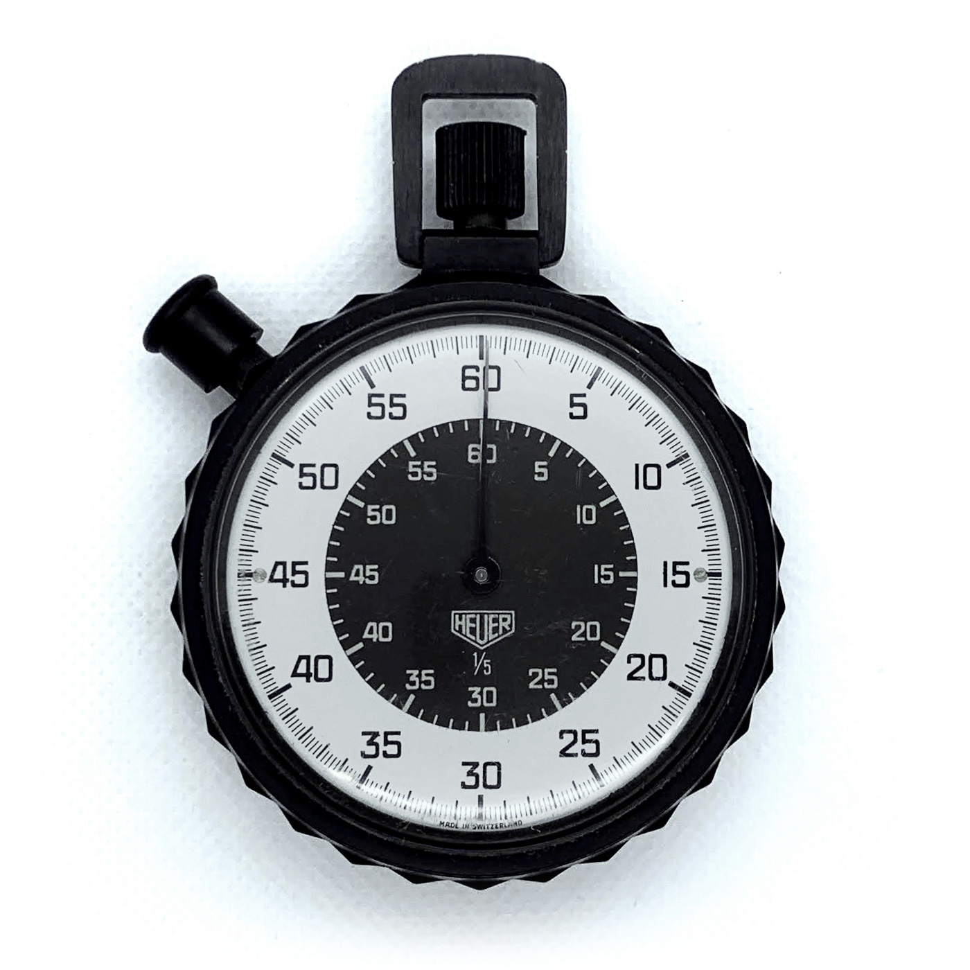 Vintage Heuer military Ref.758.901 62mm stopwatch #8
