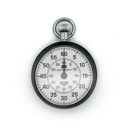 Smilodone Car Bone vintage Heuer stopwatch timer Ref.33.213 Decimal Register