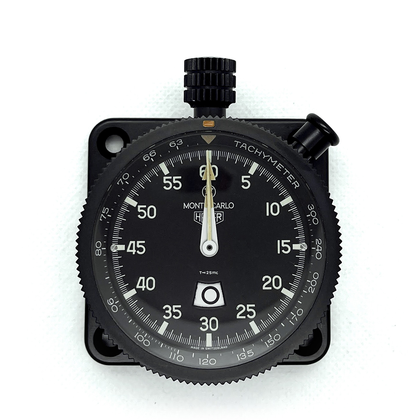 Vintage Heuer MONTE-CARLO Ref.542.817 58mm stopwatch  #1