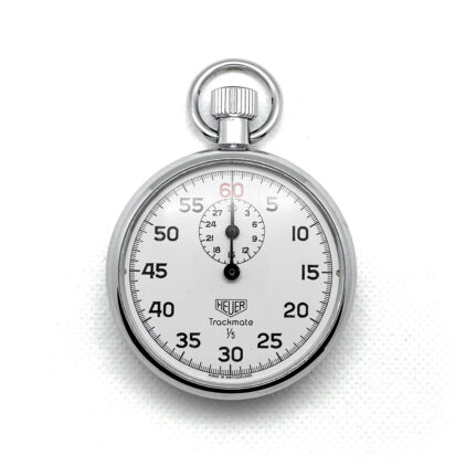 Smilodone Car Bone vintage Heuer stopwatch timer Ref.595 Trackmaster