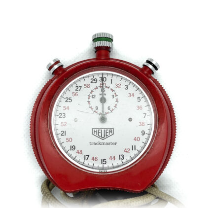 Smilodone vintage all purpose Heuer stopwatch timer ref.8042 red