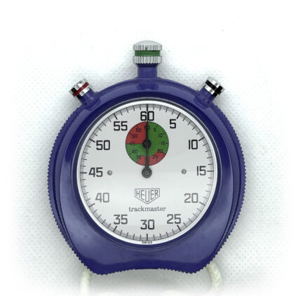 Smilodone vintage all purpose Heuer stopwatch timer ref.8047 blue