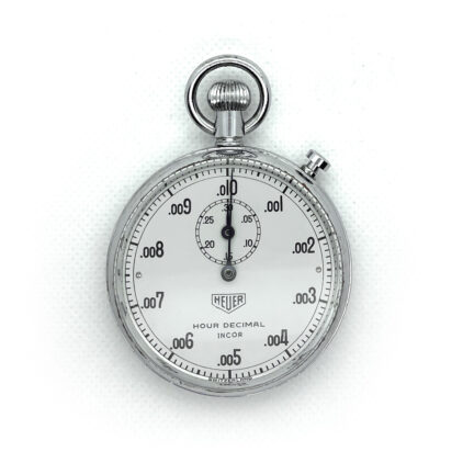 Smilodone Car Bone vintage Heuer stopwatch timer Ref.924 Hour Decimal Incor