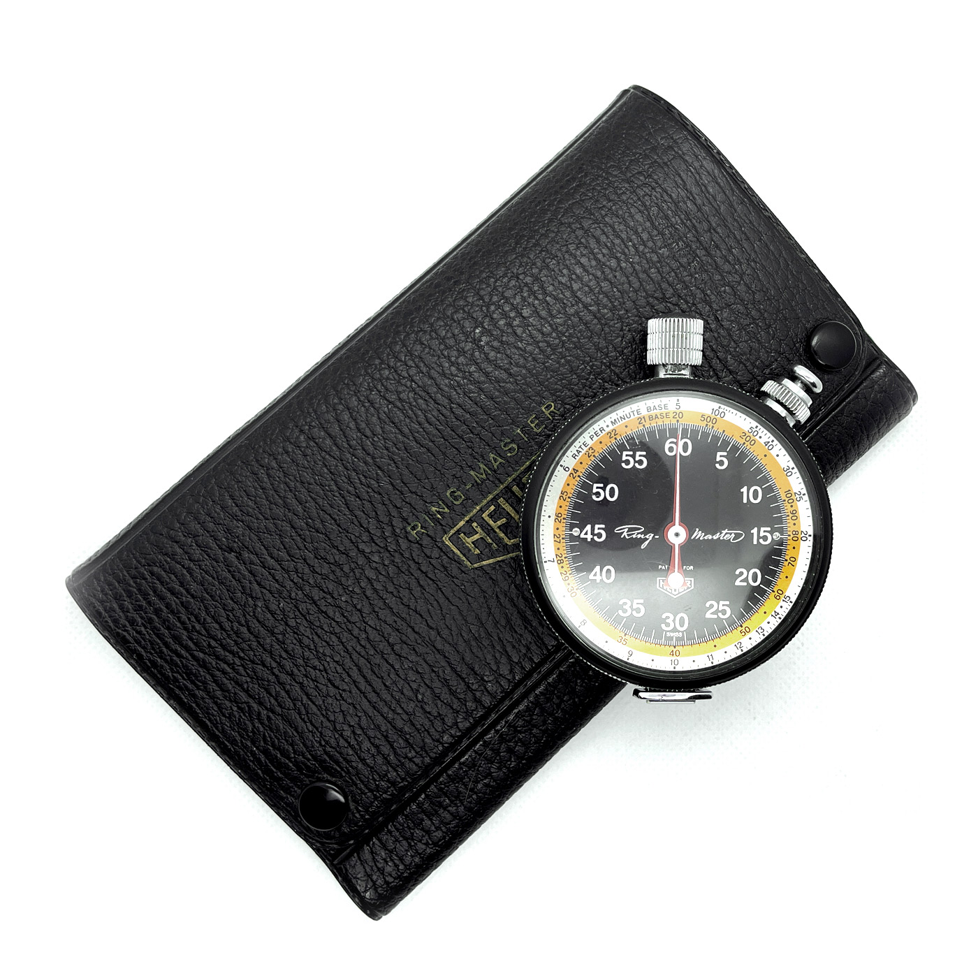 Vintage Heuer Ref.RING-MASTER 58,5mm stopwatch #1