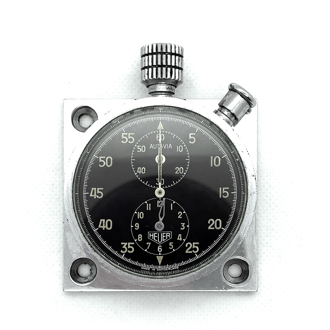 Vintage Heuer AUTAVIA-TACHY 50-200 53mm stopwatch #2