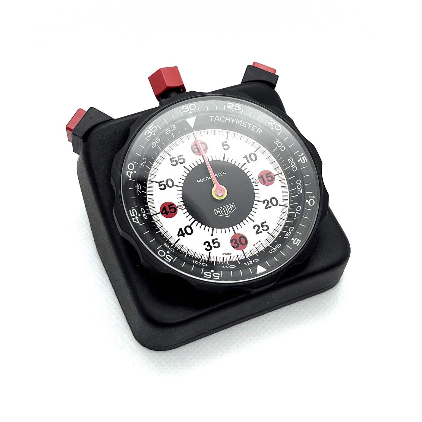 Vintage Heuer Ref.804.901B ROADMASTER black 71mm stopwatch #2