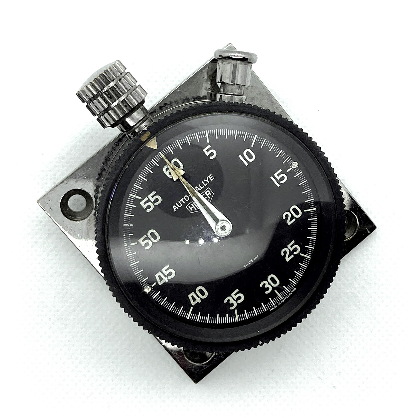 Vintage Heuer AUTO-RALLYE Ref.502.701 55mm stopwatch #1