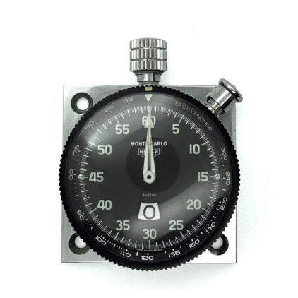 Smilodone Car Bone vintage Heuer stopwatch timer Montecarlo aka MONTE CARLO Ref. 542.717 TACHYMETER