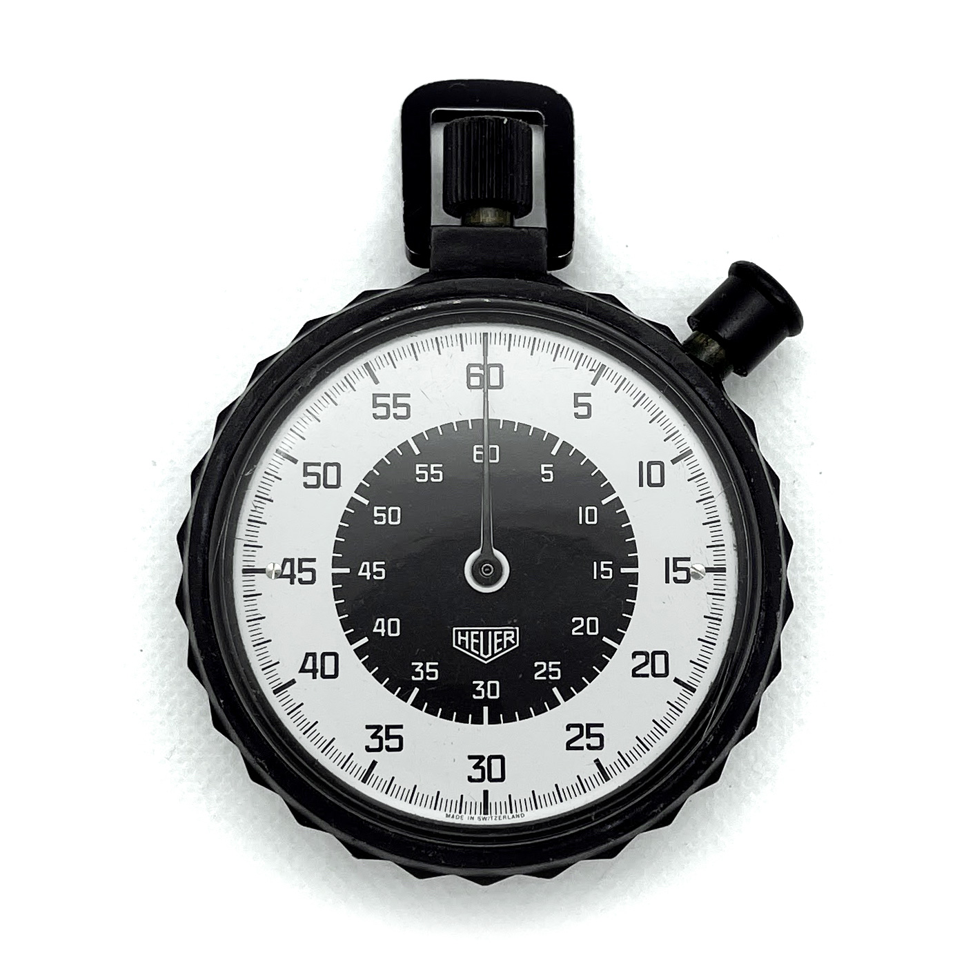 Vintage Heuer military Ref.758.901 62mm stopwatch #15