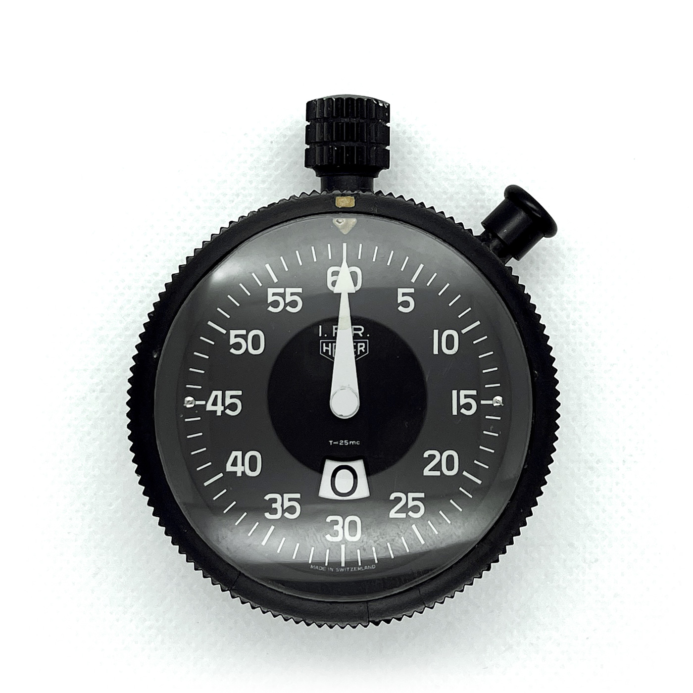 Vintage Heuer IFR Ref.542.838 58mm stopwatch  #3