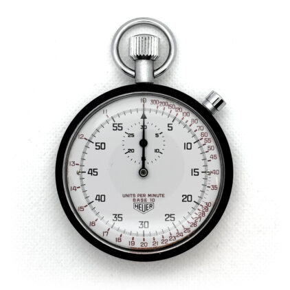 Smilodone Car Bone vintage Heuer stopwatch timer ref.408.416