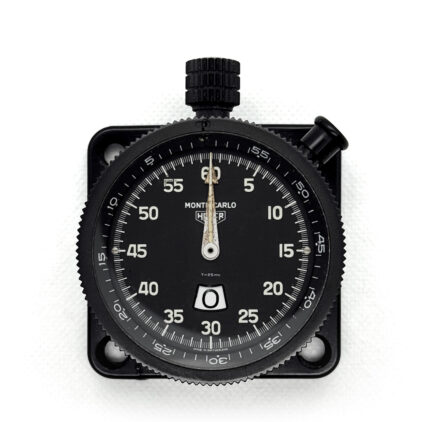 Smilodone Car Bone vintage Heuer stopwatch timer for Porsche dashboard Montecarlo aka MONTE CARLO Ref. 542.801