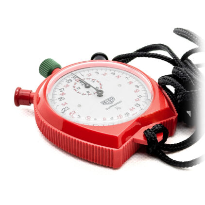 Smilodone vintage all purpose Heuer stopwatch timer ref.8062 red SUPERSPORT aka SUPER SPORT