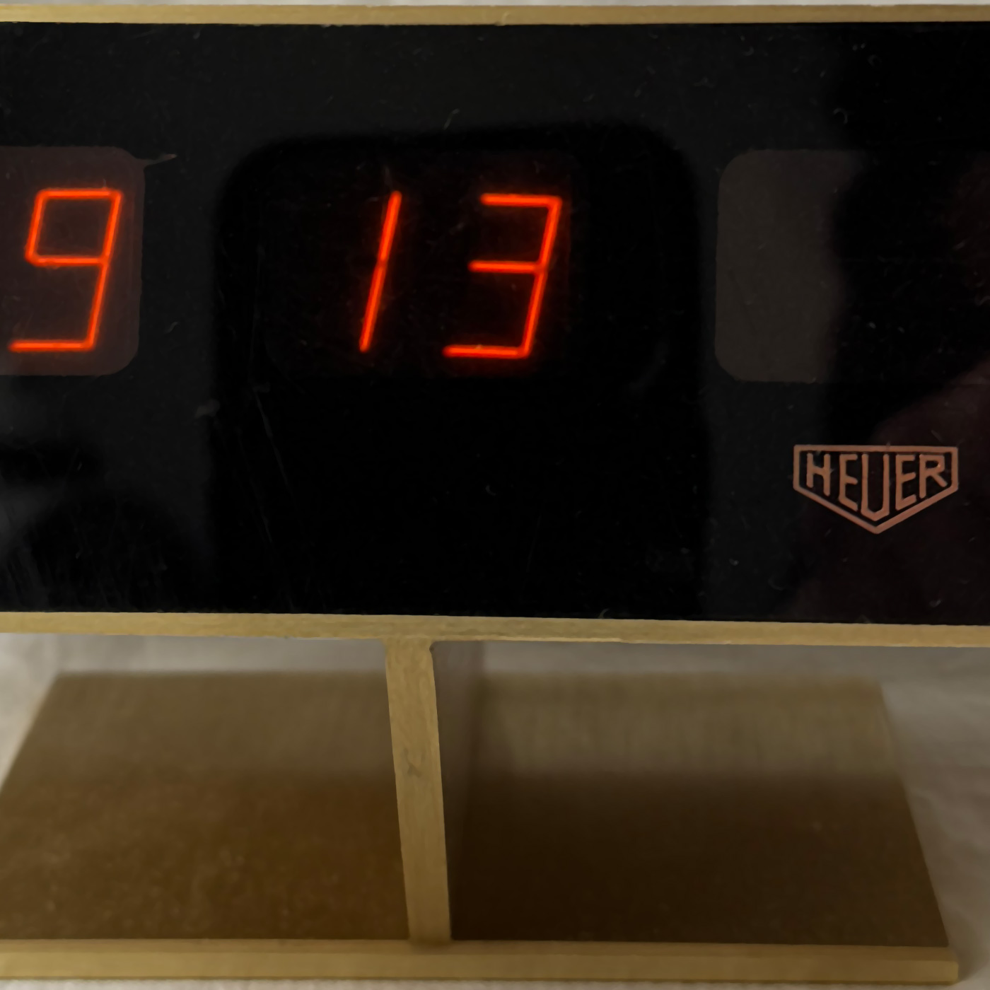 Vintage Heuer Ref.732.2  digital desk clock #1