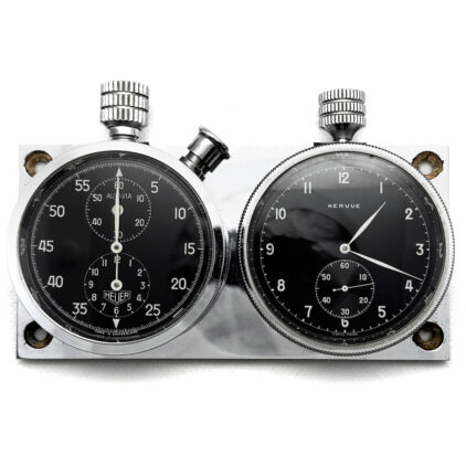 Smilodone Car Bone vintage Heuer stopwatch timer HERVUE AUTAVIA