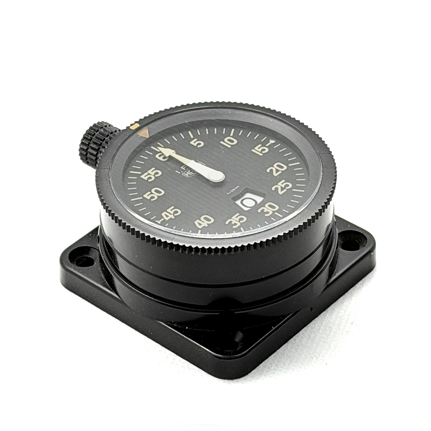 Vintage Heuer IFR Ref.542.838 58mm stopwatch  #4