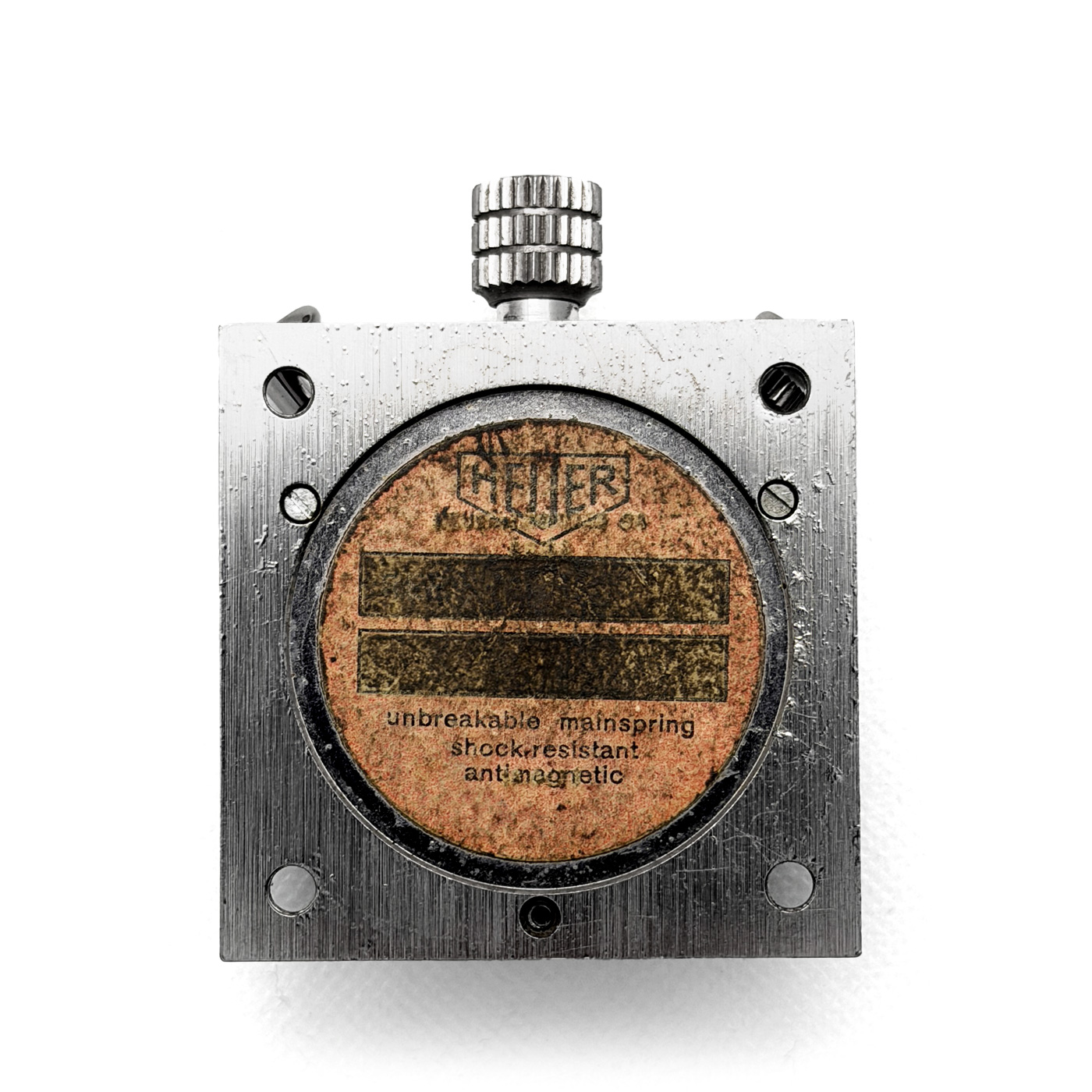 Vintage Heuer early MONTE-CARLO 55mm stopwatch #3